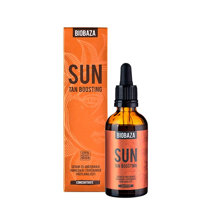 Sérum pro urychlení a udržení opálení
